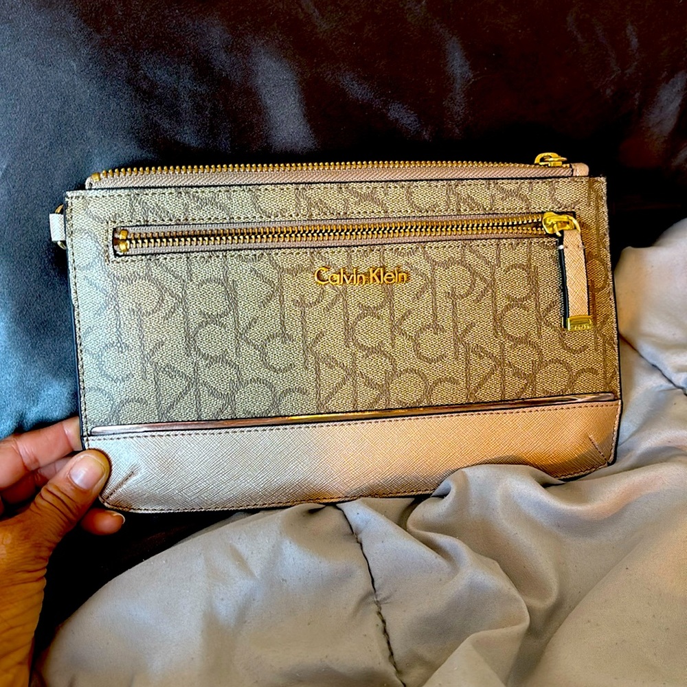 Calvin Klein clutch purse